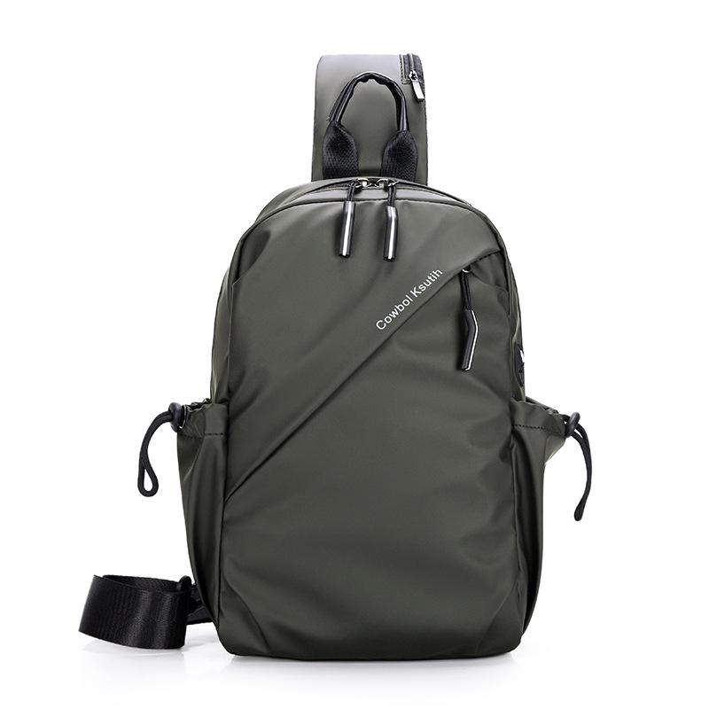 

2025 Men s Korean Style Casual Crossbody Oxford Cloth Shoulder Bag - Trendy Fashion Chest Bag One Size