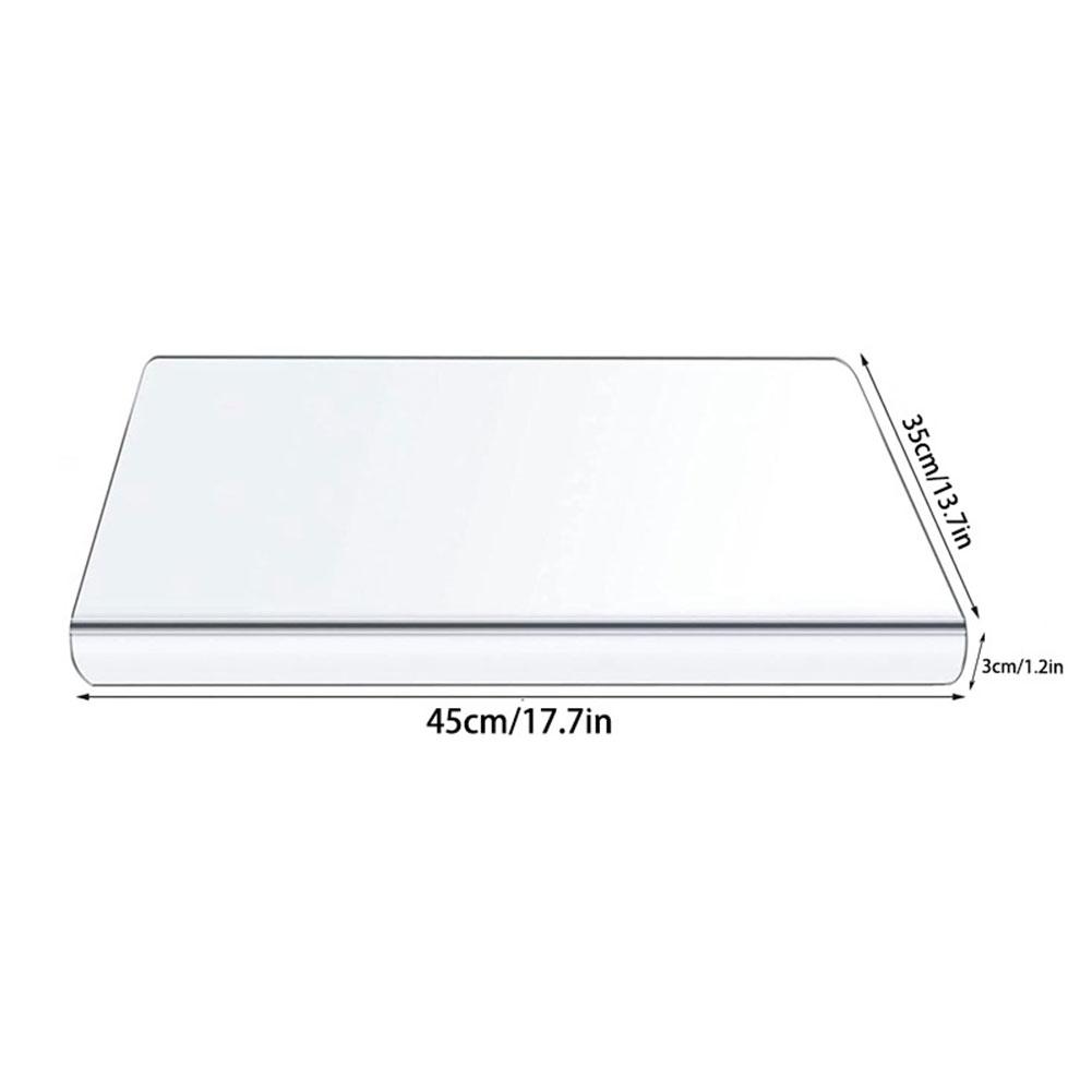 Acrylic Transparent Cutting Board Chopping Block Chopping Board Anti-slip Kitchen Cutting Boards Counter Countertop Protector