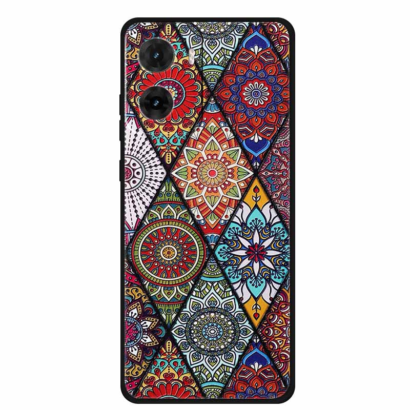 3D Emboss Case For Motorola G06 Phone Case Flowers Shockproof Soft Silicone Coque For Motorola E15 G05 G06 Power Back Cover Case
