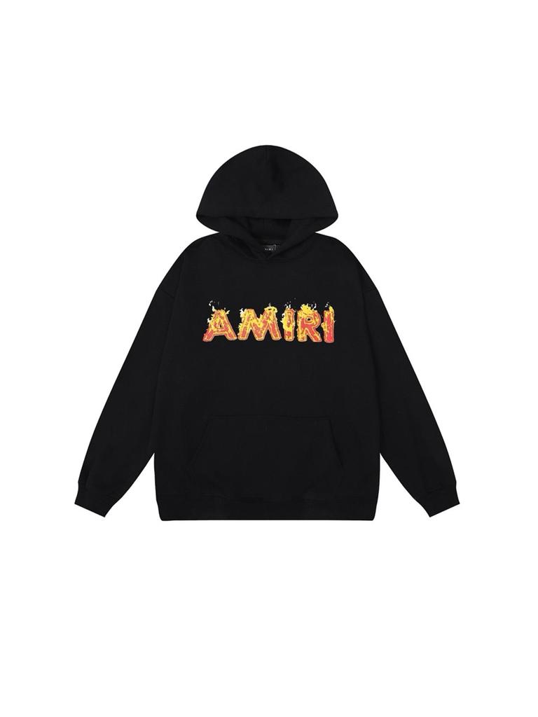 Men's Hooded Sweatshirt - American Trend, Letter Print, Cotton Terry Cloth
