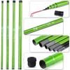 SOUGAYILANG Angelrute Grün Angelrute 2,7/3,6/4,5/5,4 M Tragbare Teleskop Carbon Faser Angelrute Hand ruten