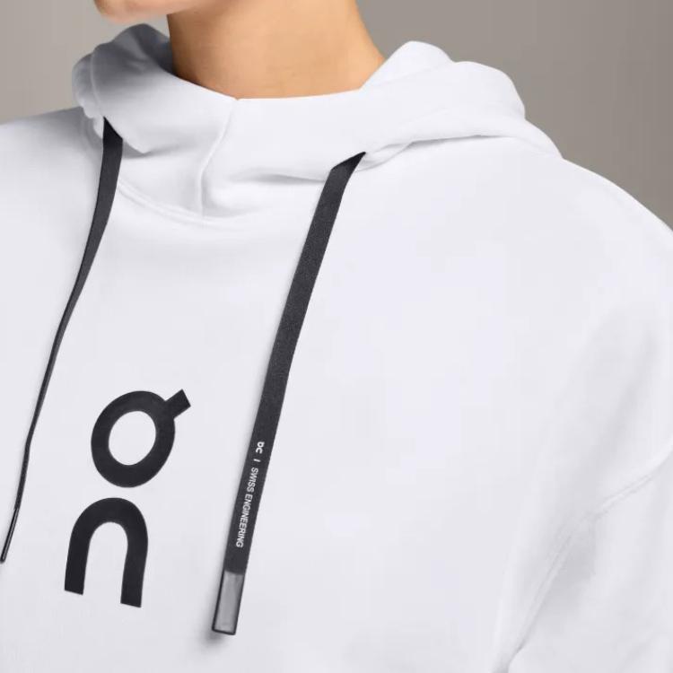 On Club Hoodie Simple Comfortable Brand Logo Lg Sleeve Sweatshirt Women hoodies White 1WE10040069