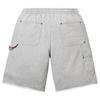 Supreme Double Knee Painter Sweatshort Heather Grey