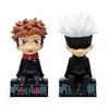 11cm Jujutsu Kaisen Anime Figur Chibi Sitzende Serie Satoru Gojo/Geto Suguru Actionfigur Fushiguro Toji/Okkotsu Yuta Figur