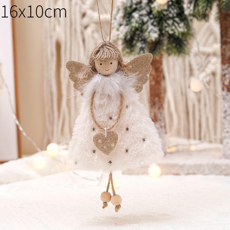 Christmas Angel Doll New Year 2025 Gifts Christmas Decorations for Home Navidad 2025 Natal Xmas Tree Pendant Ornaments Noel Deco