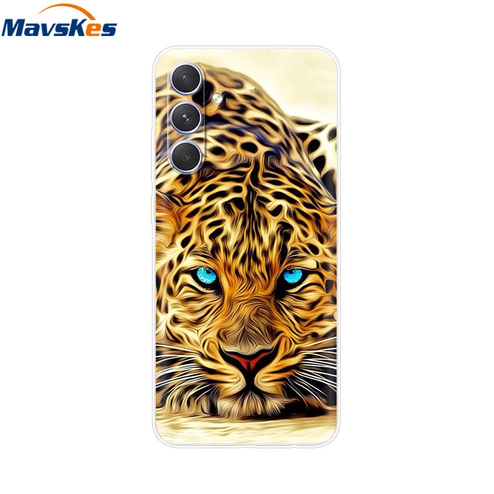Shockproof Clear Silicone Soft Phone Back Case For Samsung Galaxy A55 5G SM-A556V A 55 Cases Cover Coque Shell Bags Mask Fundas