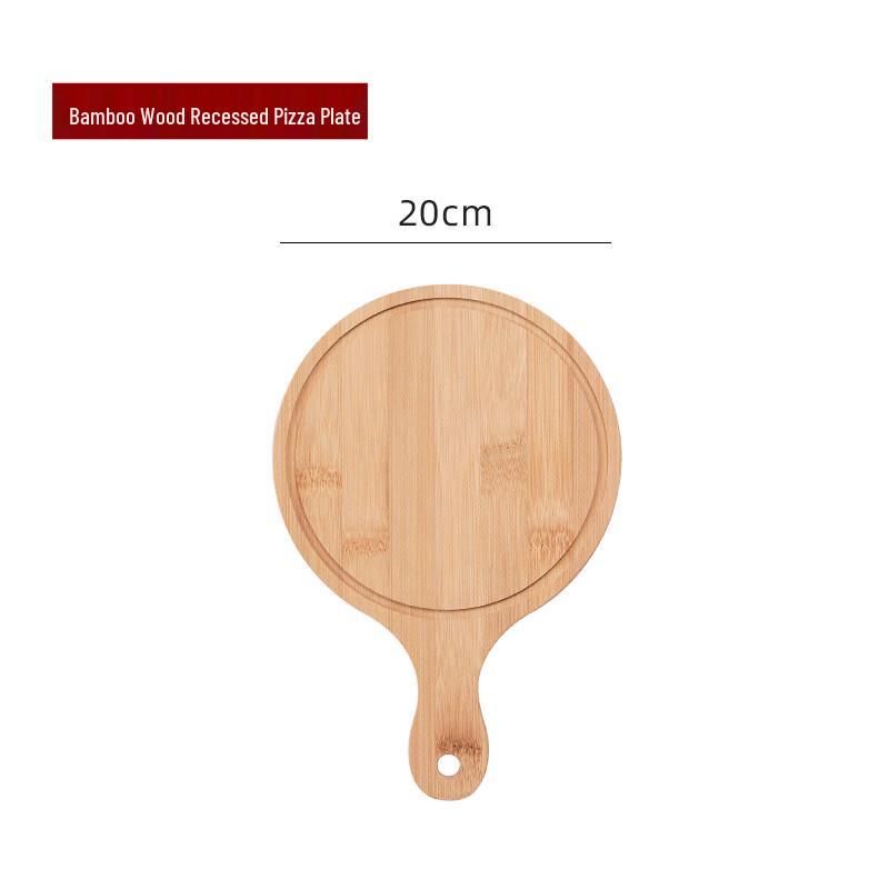 Bamboo Wood Pizza & Serving Trays