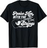 2025/Praise Hum With The Strings Jesus Christian Devotee Guitar T-Shirt Unisex T-Shirt