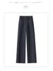 Women's High-Waist Woolen Flannel Pants: Winter Thick, Loose, Narrow-Leg to Wide-Leg Style