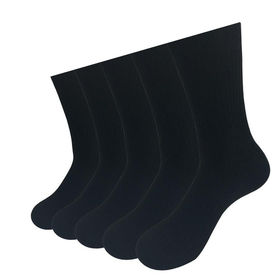 5 Paare/Lot Kleidersocken Herren Gestreift Lang Hohe Qualität Baumwolle Atmungsaktiv Business-Socke Männlich Ehemann Vater Geschenk 14 Stile