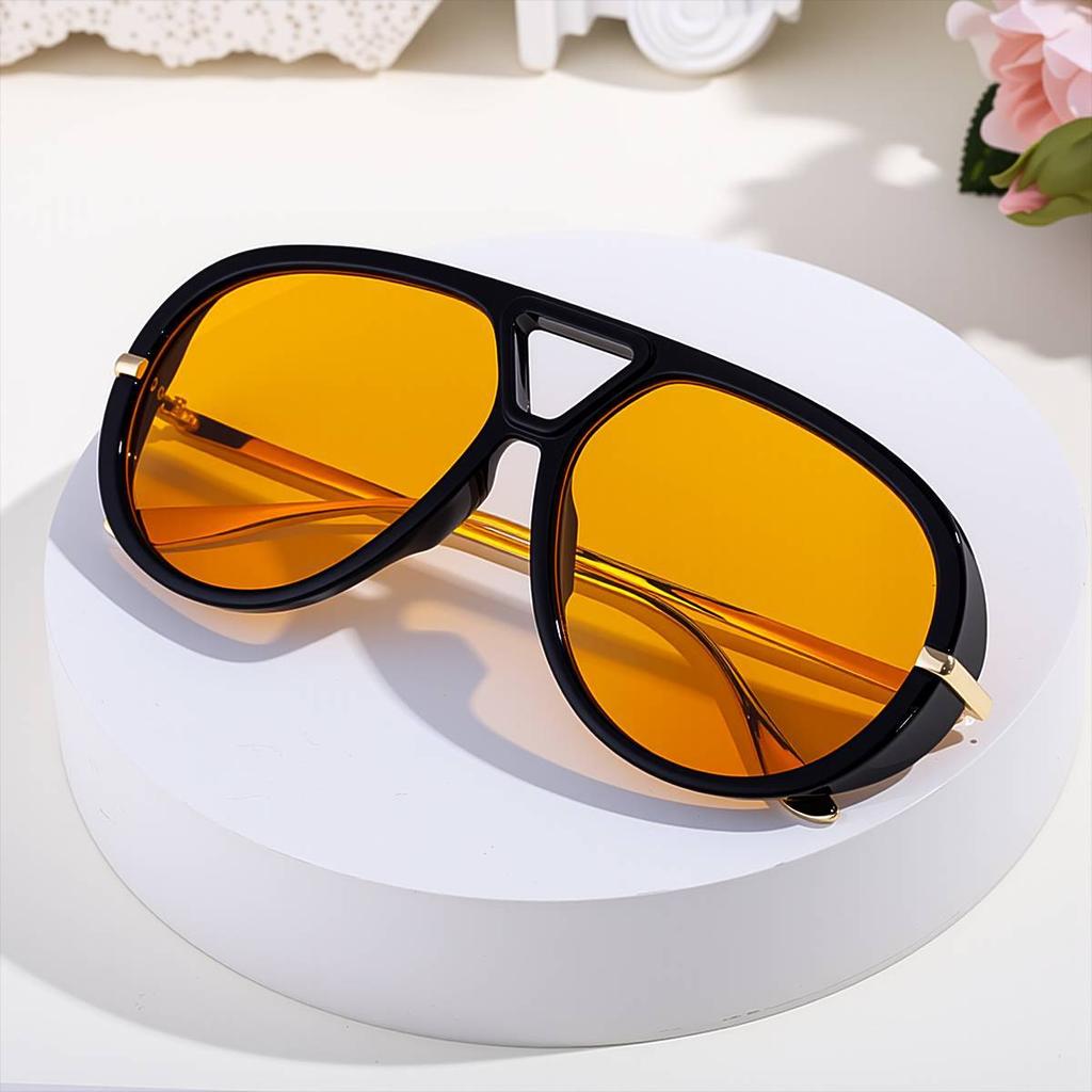 Toad Glasses Women'S High Sense Retro Punk Style Sunscreen Sunglasses Men'S Glasses Tide Shades