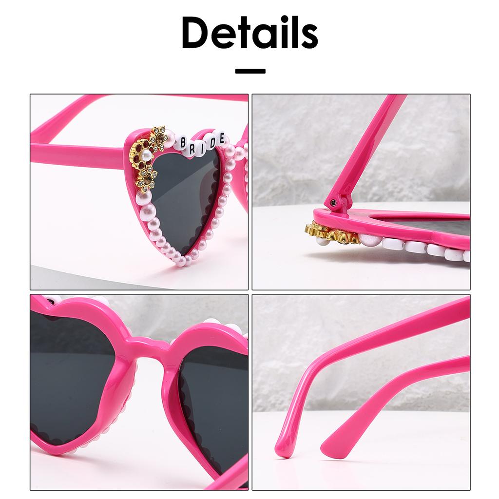 1pc New Cross-border Framed with Letters Glasses Personality Holiday Atmosphere Photo Modeling Trend WOMEN'S GLASSES