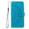 Samsung Galaxy A53 5G Flip Case, Mandala, Blue