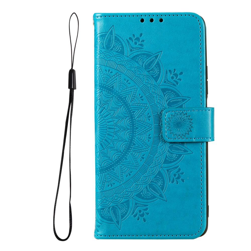 Samsung Galaxy A53 5G Flip Case, Mandala, Blue