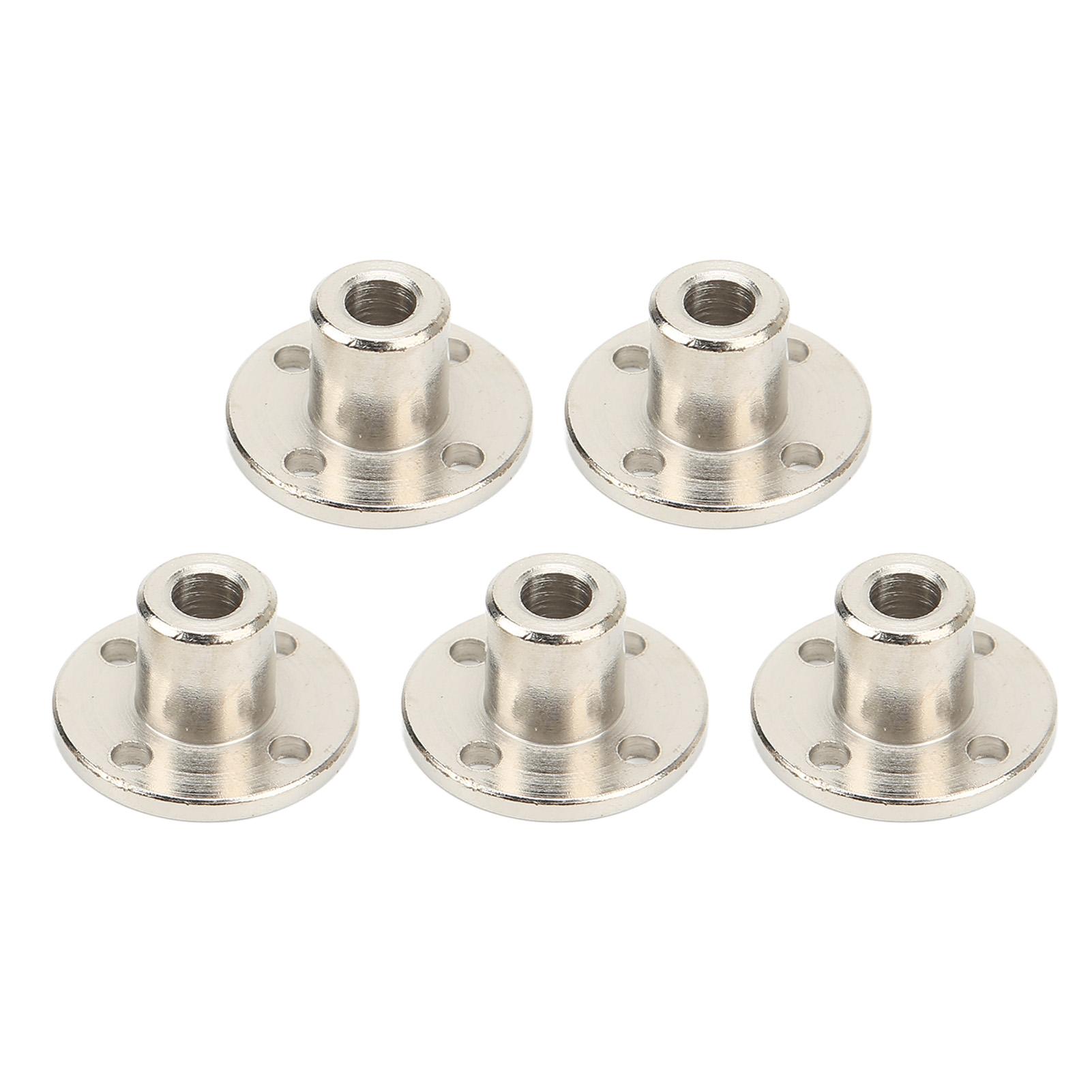 

5PCS RC Guide Shaft Coupler 5mm Inner Diameter Steel RC Flange Coupling Connector for Motor