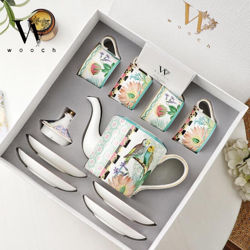 WOOCH Water Lily Dream Ceramic Teapot & Cup Set