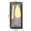 Stainless Steel Cake & Cheese Knife Set with Ceramic Handle - Includes Spatula, Pizza, and Pastry Knives in Gift Box