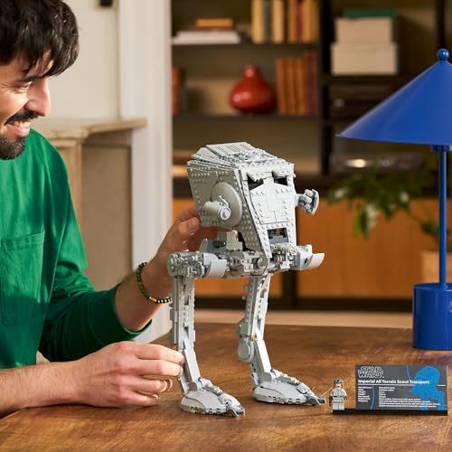 LEGO Star Wars AT-ST™ Walker Toy, Birthday Gift, Building Blocks, Space Fighting Robot, 75417