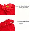 Large Velvet Christmas Hanging Ornament for Tree Decorations, Window Display, Wedding Venue Decor