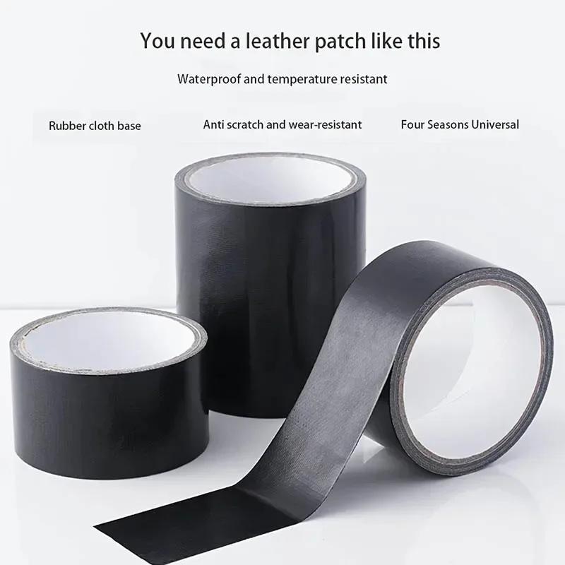 NEW Cloth Base Tape High Viscosity Multifunctional Seat Cushion Sofa Chair Black Leather Repair Waterproof Tape