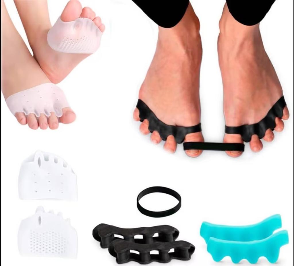 Male and Female Toe Valgus Braces Adult Separators Five Toes Separated, Children's Overlapping Toes Care Pinch Feet