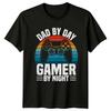 Dad By Day Unisexs TShirt Gaming Gamer