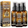 3pcs Biotin Hair Growth Spray Anti Hair Loss Fast Regrowth Scalp Treatment Hair Care Serum - PR