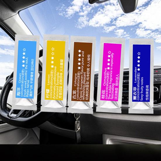 6Pcs Car Air Vent Clip Freshener Perfume Stick Replacement Aroma Sticks Lavender Car Air Fresheners Refills Cologne Supplement