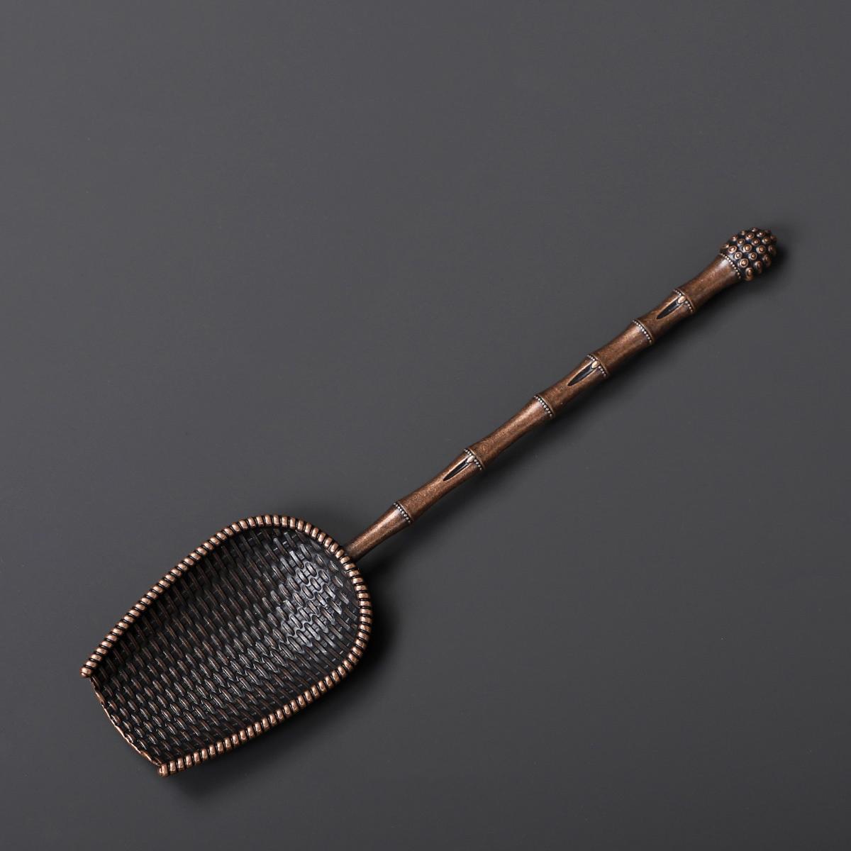 Coffee Scoop Alloy Retro Tea Scoop For Loose Tea Vintage Measuring Spoons Home Decor