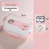 Portable 304 Stainless Steel Insulated Divided Lunch Box