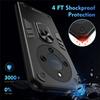 Case for Magic8 Lite 5G, X9d 5G, X70 5G - TPU+PC, Black, With Stand