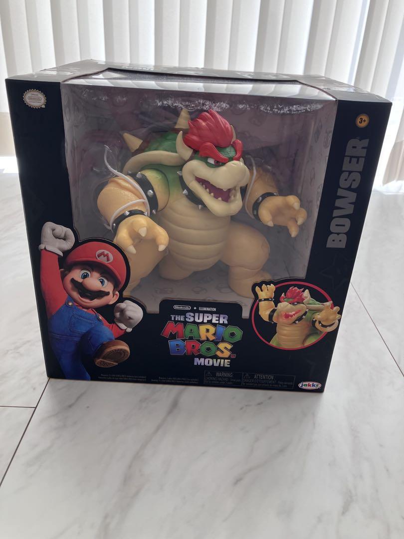 

[USED] Super Mario Bros. Movie Bowser Figure Action Nintendo