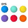 4/6 szt. Magnetyczna silikonowa piłka sensoryczna Przenośna podróż Łagodzenie lęku Stresu Kolorowa piłka Dzieci Nastolatki Dorośli Uspokajająca teksturowana piłka Zabawka fidget