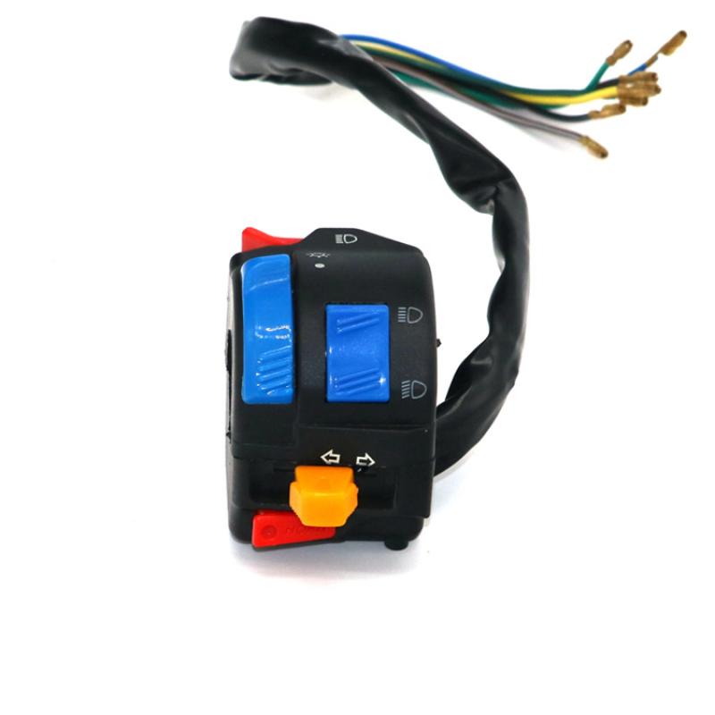 

Руль квадроцикла внедорожного мотоцикла Пятифункциональный переключатель Мотоцикла Пылевого велосипеда Многофункциональные переключатели Для света, гудка, поворотников