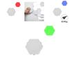 Modern Minimalist Led Quantum Wall Light Touch Sensor Honeycomb Design For Home Dcor