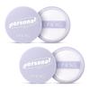 Personal Tone Correcting Powder 1+1 Oil Control Makeup Fixing Skin Tone Texture Correction IPKN, 2 Pcs, Lavender