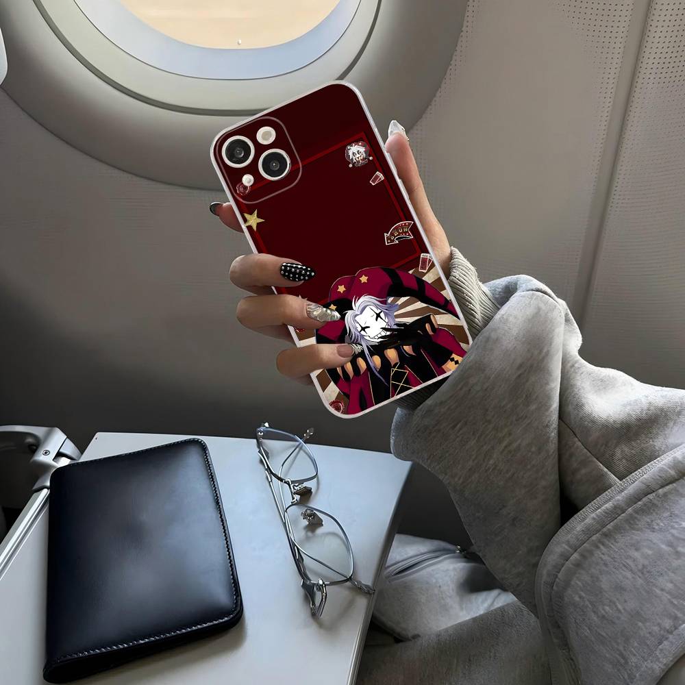 The Freak Circus Pierrot Fit For IPhone 16 15 Promax Phone Case IPhone 14 11 12 High End 13 Pro Silicone