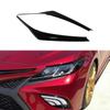 HyoLebi Toyota Camry 70 Series Front Headlight Decorative Headlamp Eyebrow Headlight Eyeline Set (2017.10-2020) Parts, Trim, Dress-Up Accessories,