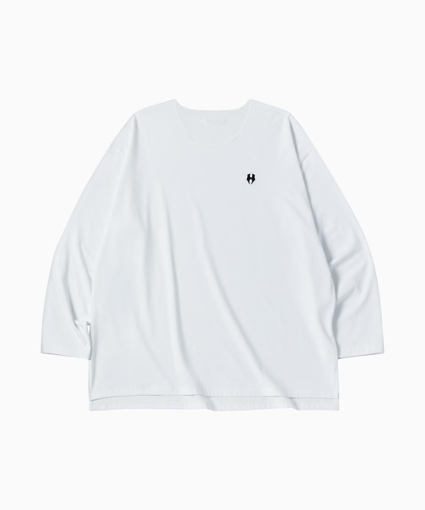 HUGVONE Brushed Symbol Oversized Long Sleeve 2 Colors