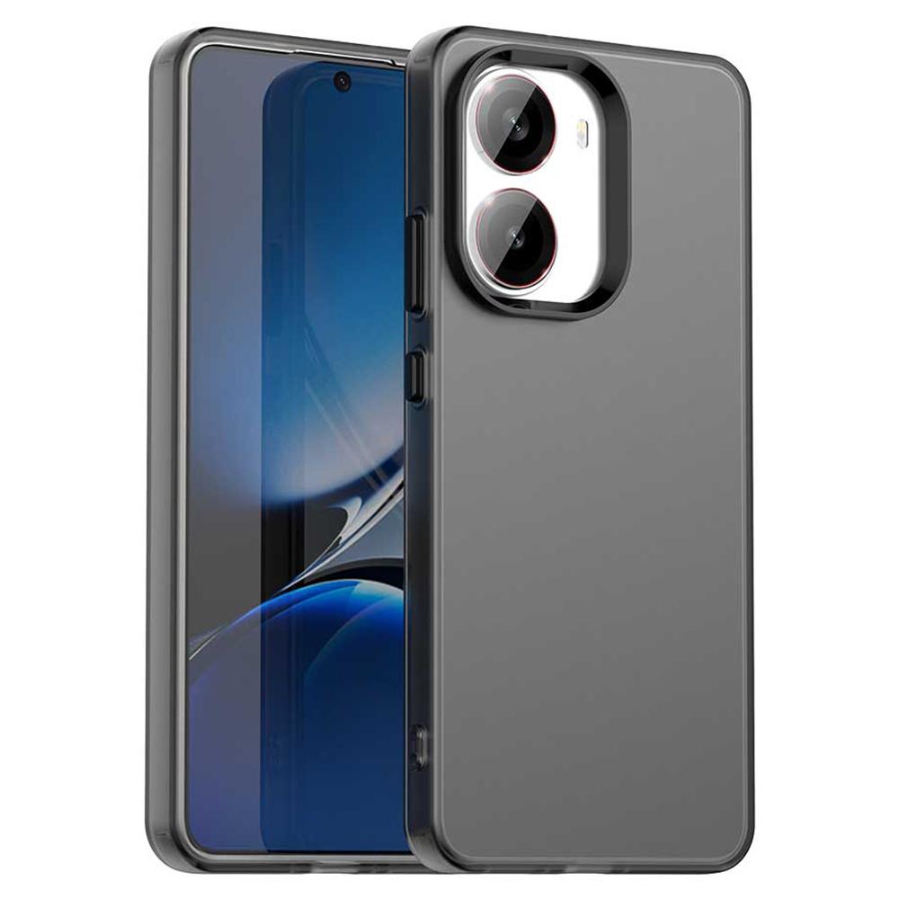 For Xiaomi Poco X7 Pro 5G/Redmi Turbo 4 5G Case PC+TPU+PET Matte Anti-Drop Phone Back Cover