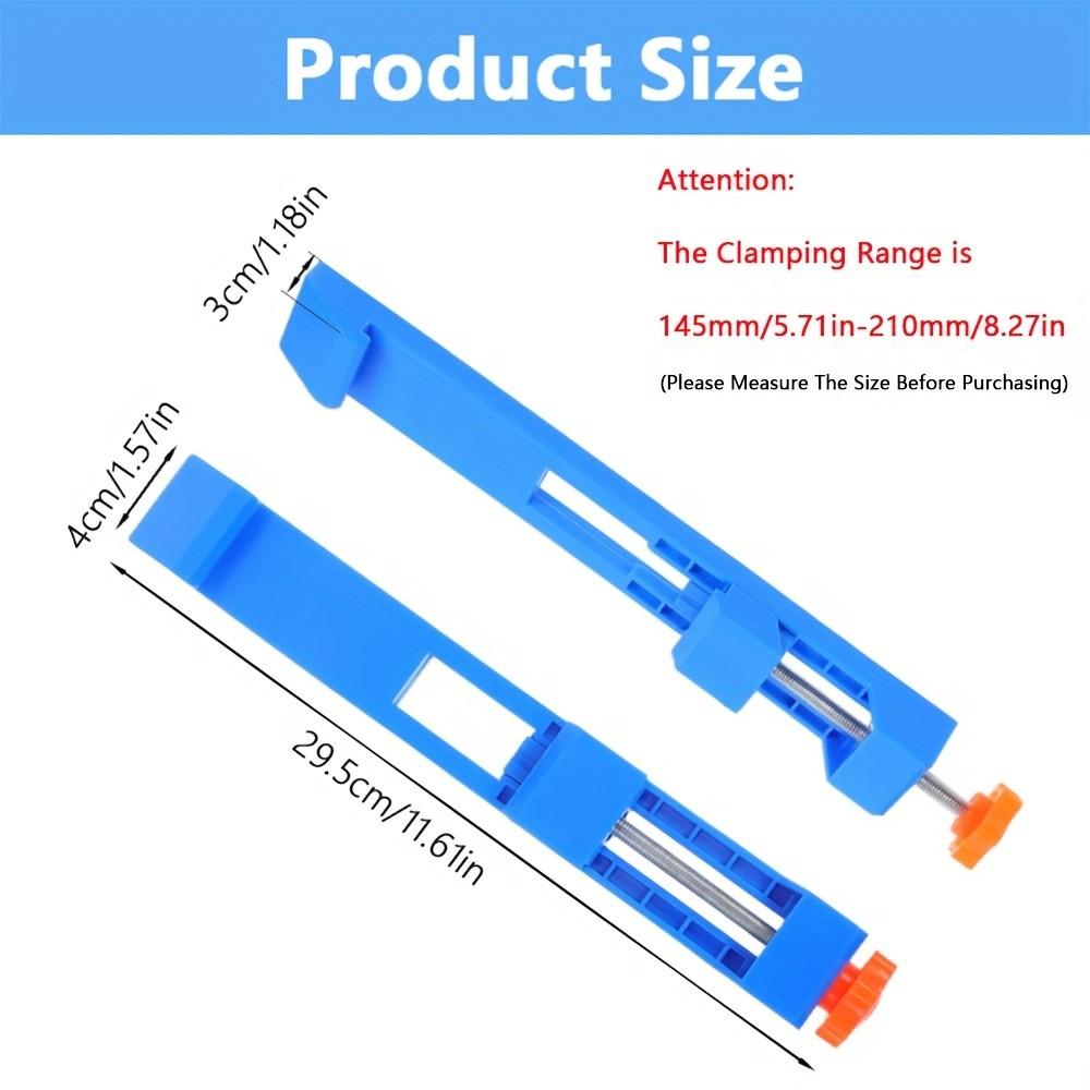 

Adjustable Circular Saw Positioning Clamp - High-Precision Guide Rails, DIY Woodworking, Secure Clamping 1pc