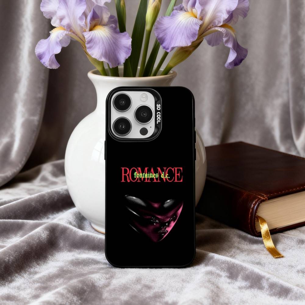 

F-Fontaines D-DC R-Romance Phone Case For iPhone17,16,15,14,13,12,11 Plus,Pro Max Black Candy silver phone case iPhone12