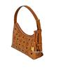 M Brand Classic Monogram Gold-Lock Small Shoulder, Crossbody, and Underarm Bag