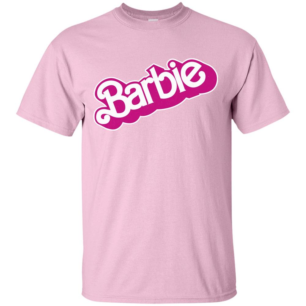 

Barbie Malibu Barbie Toy Doll Retro Logo Girls T-Shirt