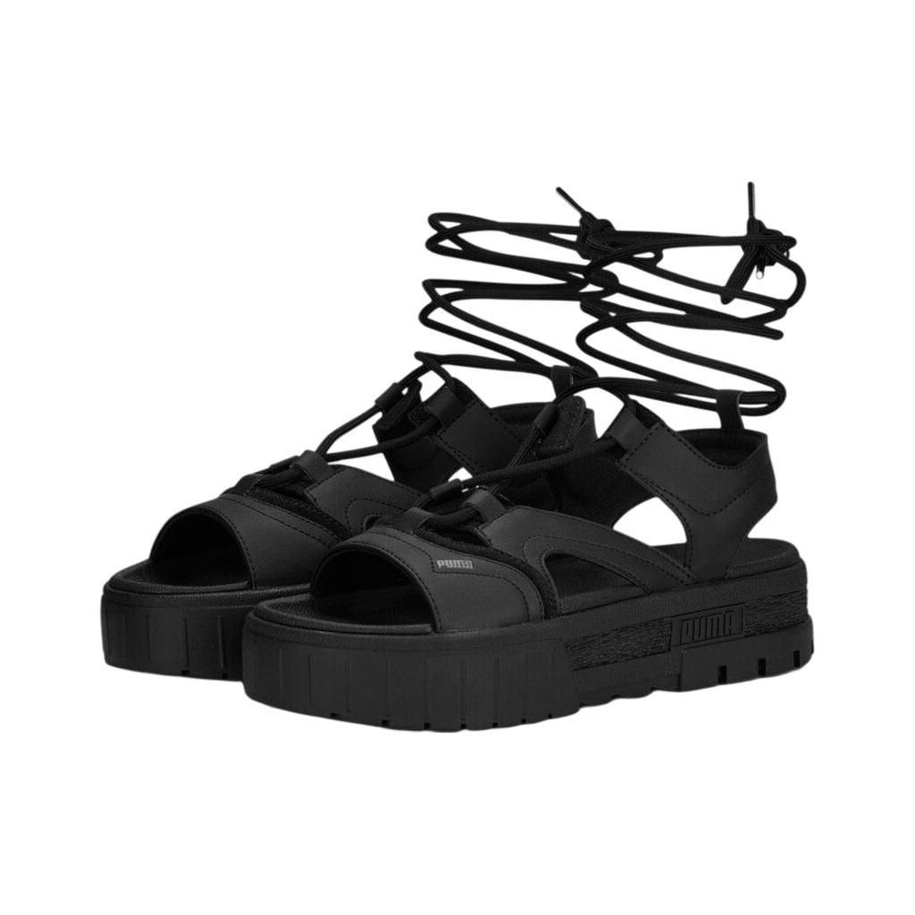 Puma Mayze Laces Sandale Negru Femei Tenisi Alb 388950-02