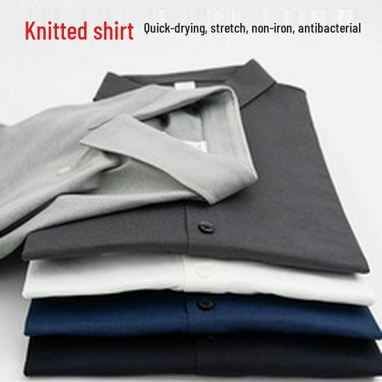 Premium Men's White Long Sleeve Moisture-Wicking Antibacterial Heating T-Shirt