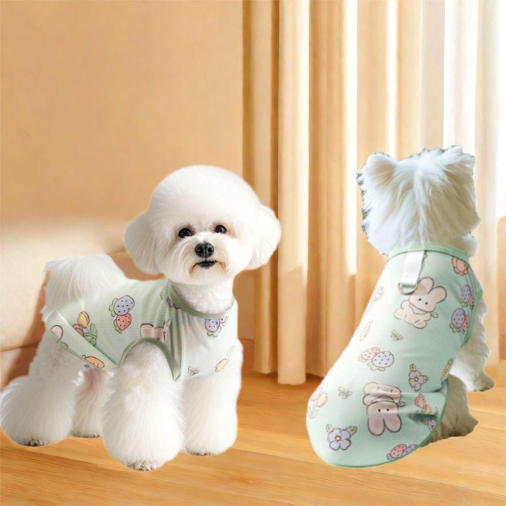 

Cool Dog Vest Cartoon Cat Costume Comfortable Dog Clothes Summer XL фіолетовий