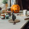 Halloween Miniature Resin Scary Cat Tabletop Decoration , Living Room Haunted House Party Tabletop Centerpiece Halloween Statue