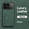 KEYSION Luxury Retro PU Leather Phone Case for Xiaomi POCO F8 Pro Soft Silicone+PC Shockproof Phone Back Cover for POCO F8 Ultra