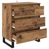 Sideboard with Drawers Reclaimed Wood Look 60 x 35 x 70 cm Engineered Wood